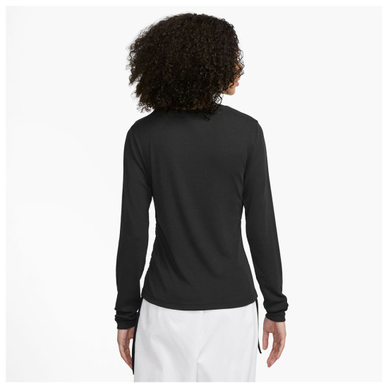 Nike Γυναικεία μακρυμάνικη μπλούζα Sportswear Essential Rib